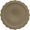 Ekena Millwork Shakuras Ceiling Medallion (Fits Canopies up to 1 3/8"), 9"OD x 1 3/8"P, Cloud Burst Crackle CM09SHCBC - alternate 2